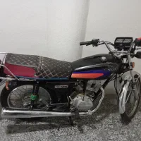 موتور تکتاز ۱۲۵ مشکی مدل ۸۷