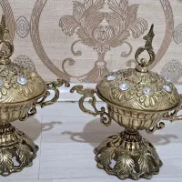 دو جفت قندان برنز