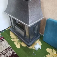 بخاری گازی شومینه ناب متوسط سالم فروشی