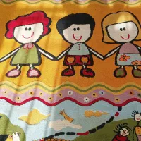 فرش کودک ۴ متری