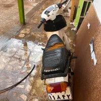 موتور|موتورسیکلت|اصفهان, باغ فدک|دیوار