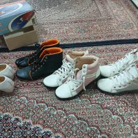 چهار جفت کفش نو اصلا استفاده نشده|کیف، کفش، کمربند|مشکین‌دشت, |دیوار