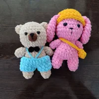 عروسک مخمل بافتنی|اسباببازی بچه|نیشابور, رحمت آباد|دیوار