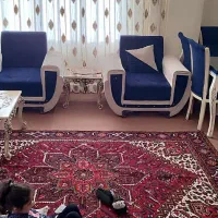 مبل راحتی ۷نفره وناهار خوری ۶نفره