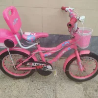 دوچرخه سایز 16صورتی دخترانه شیک نونو|دوچرخه، اسکیت، اسکوتر|اهواز, کیانشهر|دیوار