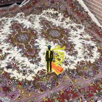 فرش جفت۶متر خطیبی ۳۰رج نساجی درجه1(اقساطبدون بهره)