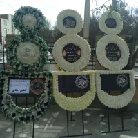 کرایه تاج گل ترحیم ۲۰۰تومان کرایه سایبان میز صندلی|خدمات پذیرایی، مراسم|اردبیل, |دیوار