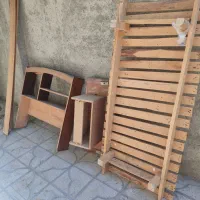 تخت یک نفره چوبی