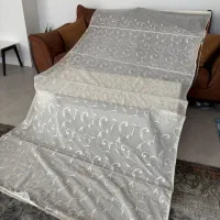 پرده ی کرکره ای رنگ کرم|پرده، رانر، رومیزی|تهران, هروی|دیوار