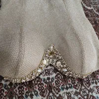 پیراهن مجلسی لانه زنبوری طلایی|لباس|تبریز, |دیوار