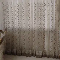 پرده ترک  اصل  به همراه ۴تا والان و۳متر کتیبه نو|پرده، رانر، رومیزی|رشت, حمیدیان|دیوار