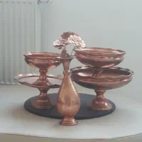۵ تیکه ظروف مسی