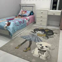 فرش اتاق خواب طرح برجسته دخترونه|فرش|مشهد, آزادشهر|دیوار