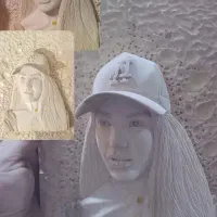 عکس چهره شما بصورت کنده کاری روی چوب