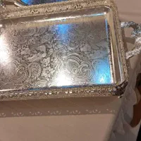 سینی و ست پذیرایی سیلور