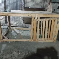 قفس چوبی بزرگ