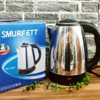 کتری برقی قطع کن دار 2لیتری استیل و پیرکس|اجاق گاز و لوازم برقی پختوپز|کرمانشاه, |دیوار