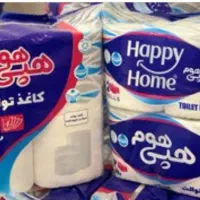 فروش فوری دستمال کاغذی هپی هوم 500برگ