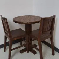 میز غذاخوری دو نفره با صندلی