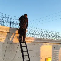 دزدگیر آهنی شاخ گوزنی بوته اس|مصالح و تجهیزات ساختمان|شیراز, دوکوهک|دیوار
