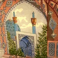 تابلو فرش زیبای اصفهان|تابلو فرش|تهران, اختیاریه|دیوار
