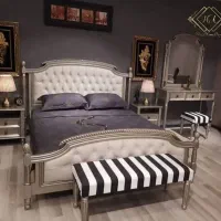 / تخت های دونفره/چوب+باکیفیت+زیبا|تخت و سرویس خواب|اردبیل, |دیوار