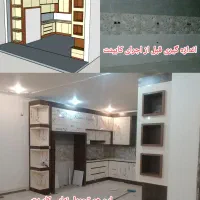 کابینت سازی کمد دیواری و...|مصالح و تجهیزات ساختمان|جیرفت, |دیوار