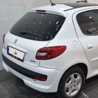 پژو ۲۰۷ پانوراما دنده ارتقا مدل ۱۴۰۳ سفید بدون رنگ