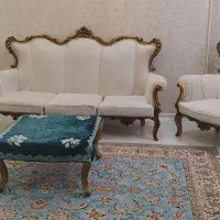 مبل کلاسیک تمام چوب روس|مبلمان خانگی و میز عسلی|اهواز, کوی آغاجاری|دیوار