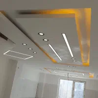 طراحی و اجرای کناف لاینر و لاین نوری|خدمات پیشه و مهارت|اراک, |دیوار