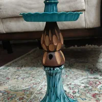قلیون تنه گردو کوچیک‌ و جمع و جور مخصوص مسافرت