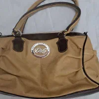 کیف نو رنگ کرم قهوه ای