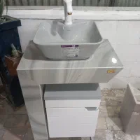 روشویی سرامیکی وآینه هوشمند|لوازم سرویس بهداشتی|قزوین, |دیوار