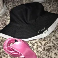 کلاه دو رو و کراوات ساتن