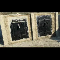 دو عدد کوره زغال یک تنی