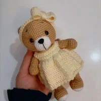 عروسک دست بافت