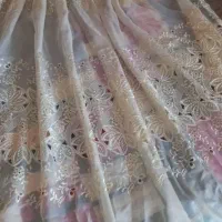 پرده حریر  خامه دوزی شده|پرده، رانر، رومیزی|تهران, امانیه|دیوار