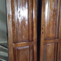 درب چوبی گردو قدیمی زیرخاکی
