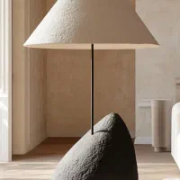 آباژور مینیمال و طرح صخره|چراغ خواب و آباژور|هشتگرد, شهرک فرهنگیان|دیوار