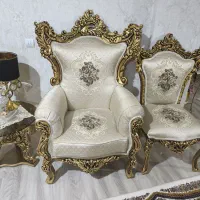 فروش مبل سلطنتی استیل ۹نفره|مبلمان خانگی و میز عسلی|چاراویماق, |دیوار