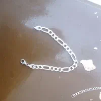 دستبند فیگارو نقره
