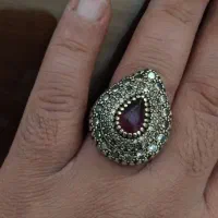 انگشتر یاقوت سلطنتی مخراجی‌یاقوت‌سرخ آفریقا