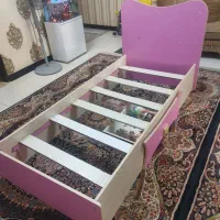 تخت با تشک طبی فنری با دراور|تخت و سرویس خواب|کرج, حصارک بالا|دیوار