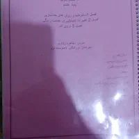 جزوه مدارس سمپاد شیمی هشتم