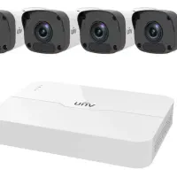 پکیج دوربین مداربسته تحت شبکه UNV 301X4|دوربین مداربسته|گلبهار, شهر جدید گلبهار|دیوار