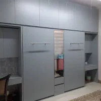 کابینت تخت تاشو کمد دیواری و...