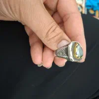 انگشتر توپاز سبز|کلکسیون اشیاء عتیقه|اهواز, فاز ۱ پادادشهر|دیوار
