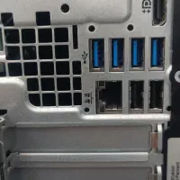 مینی کیس hpهمراه مانیتور وکیبرد موس