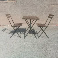 میز صندلی تاشو مسافرتی|میز و صندلی غذاخوری|قیامدشت - خاورشهر, |دیوار