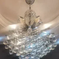 لوستر|لوستر و چراغ آویز|اصفهان, خواجه عمید|دیوار